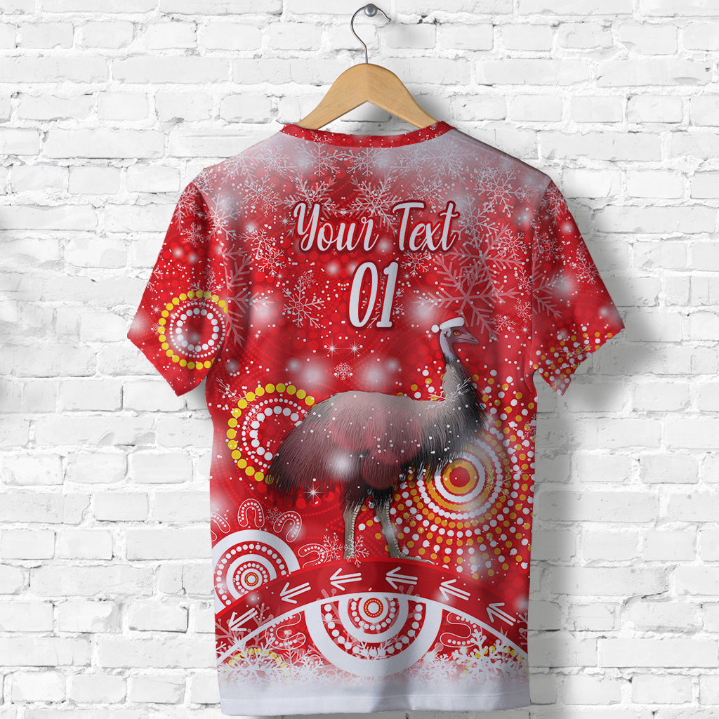 custom-personalised-australian-emu-christmas-t-shirt-original-style-red