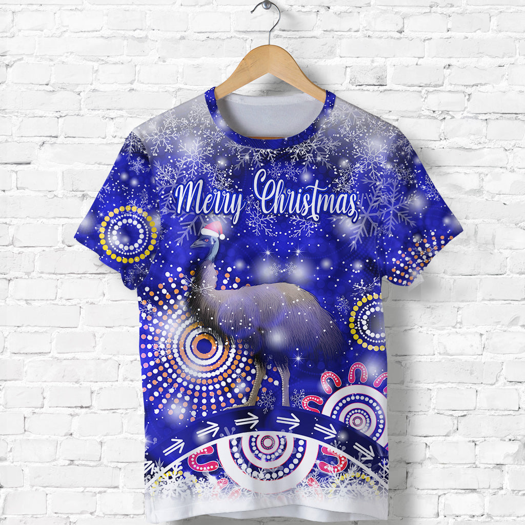 custom-personalised-australia-emu-christmas-t-shirt-original-style-blue