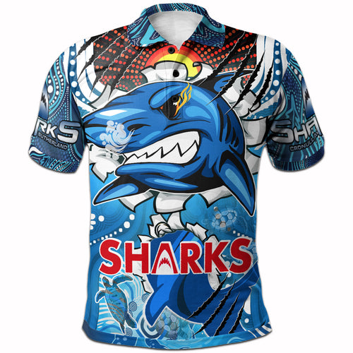 sharks-aboriginal-custom-rugby-polo-shirt-the-indigenous-sharks-scratch-style