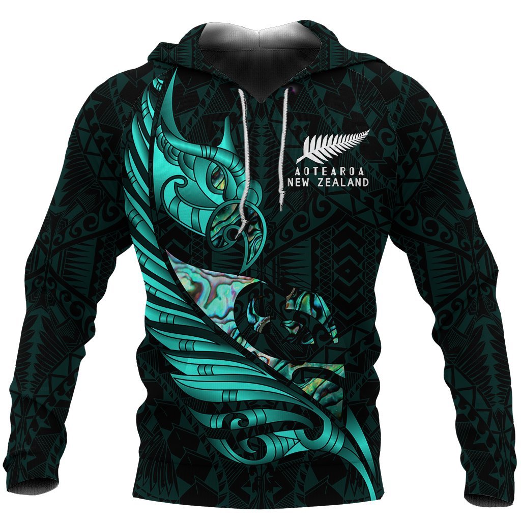 new-zealand-hoodie-manaia-paua-fern-wing-turquoise