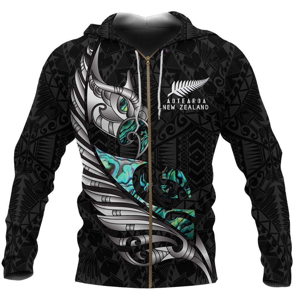 new-zealand-zip-hoodie-manaia-paua-fern-wing-white