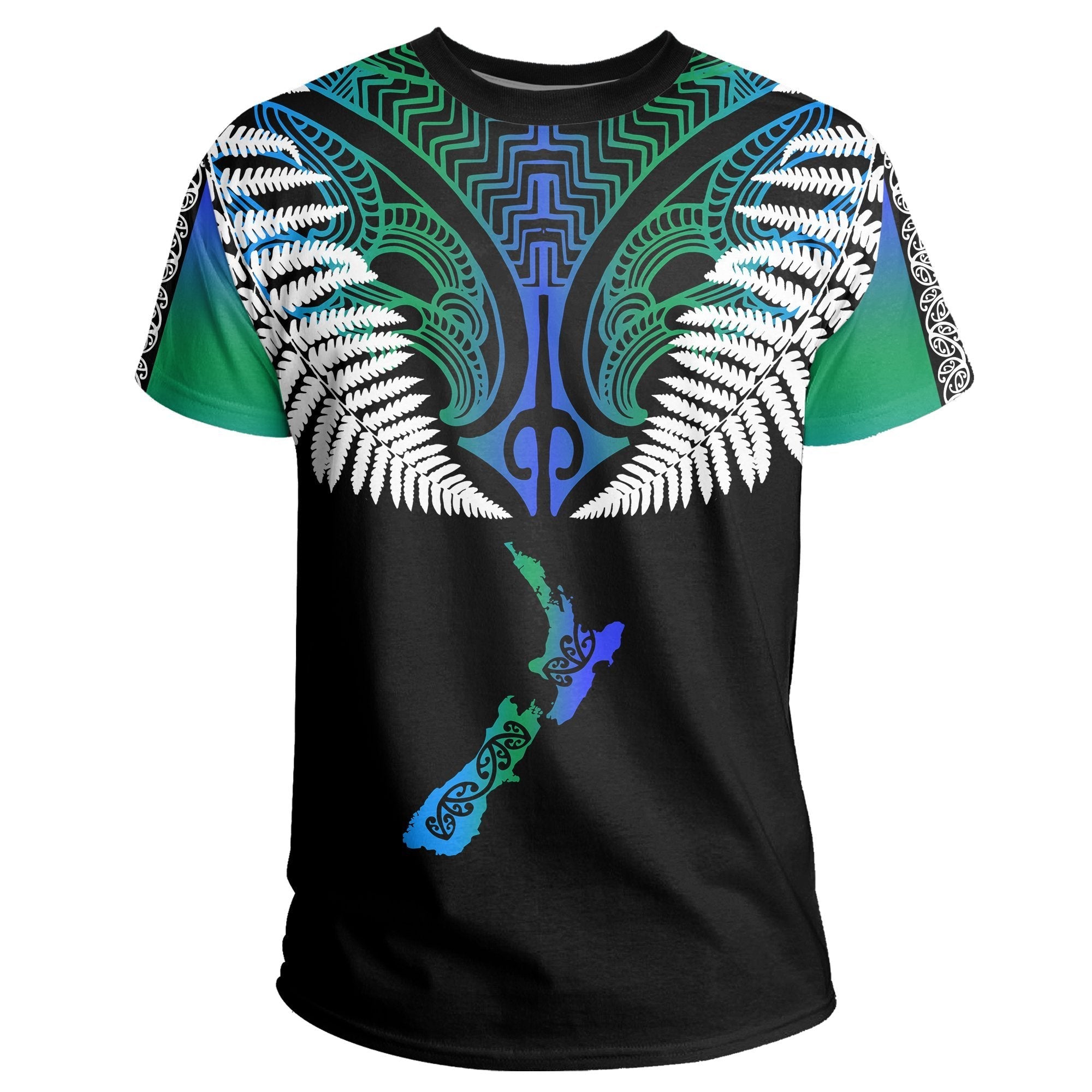 new-zealand-maori-t-shirt-silver-fern-poutama-shirt