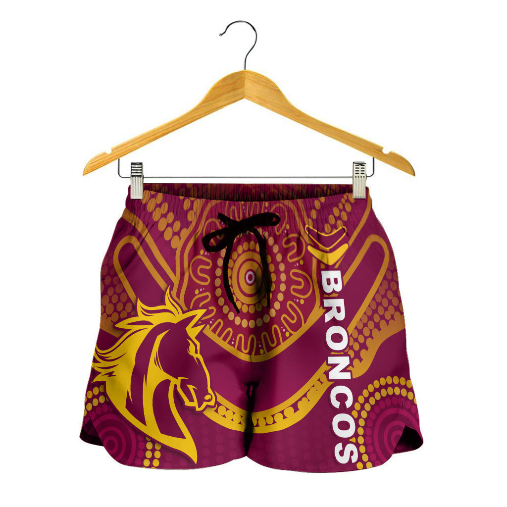 Broncos Indigenous Women Shorts LT13 - Vibe Hoodie