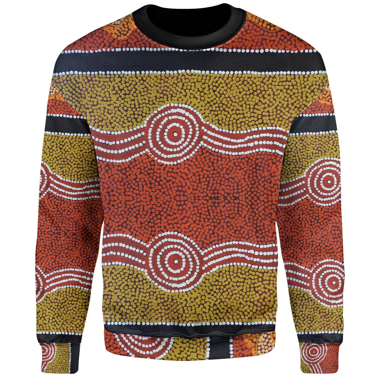 sweater-shirt-aboriginal-dot-style