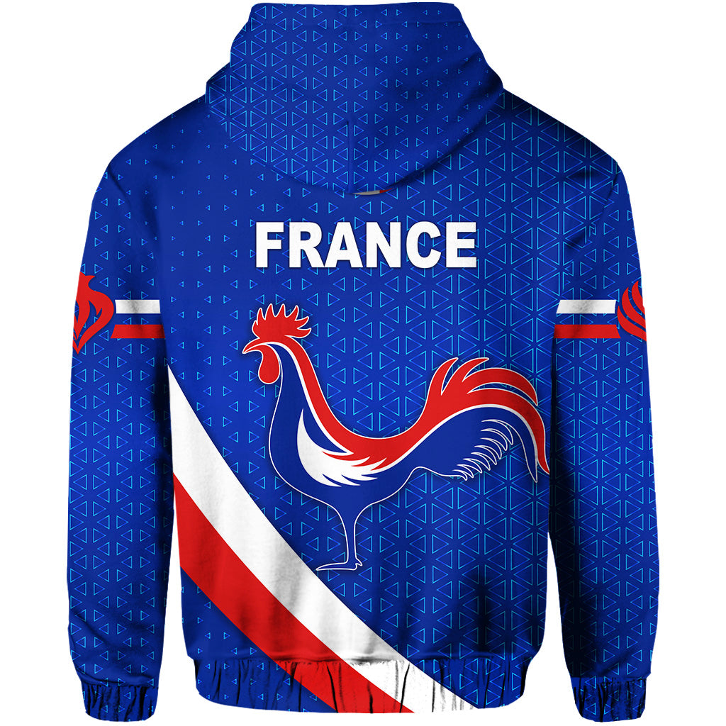 france-rugby-hoodie-rose-simple-style-blue