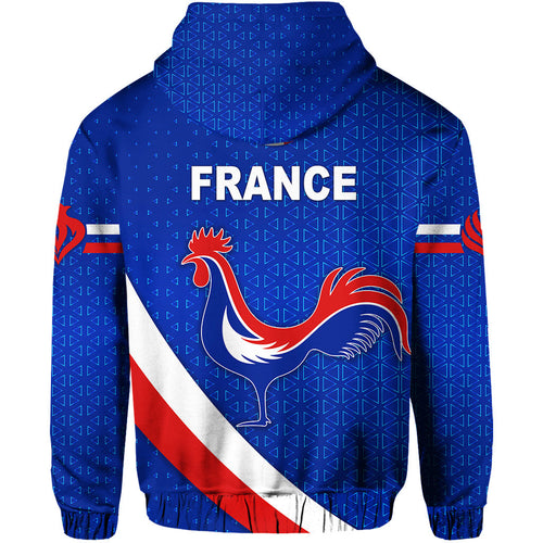 france-rugby-hoodie-rose-simple-style-blue