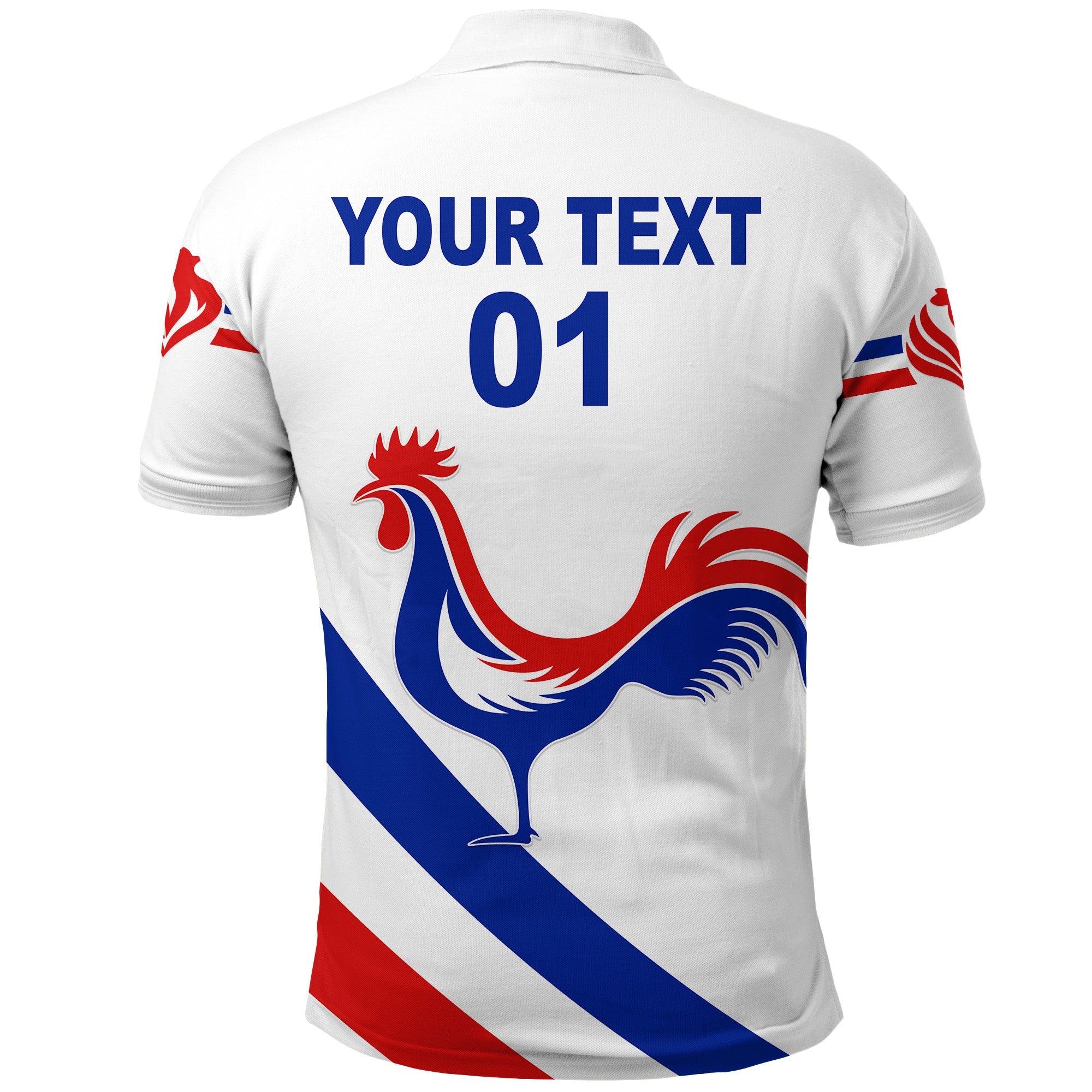 custom-personalised-france-rugby-polo-shirt-rose-simple-style-white