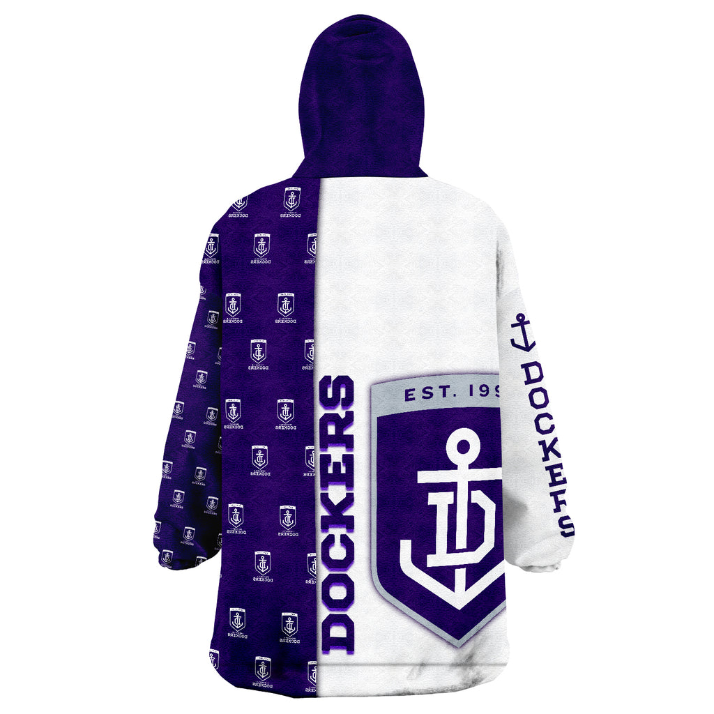 fremantle-football-dockers-simple-style-wearable-blanket-hoodie