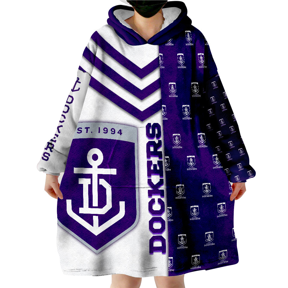 fremantle-football-dockers-simple-style-wearable-blanket-hoodie