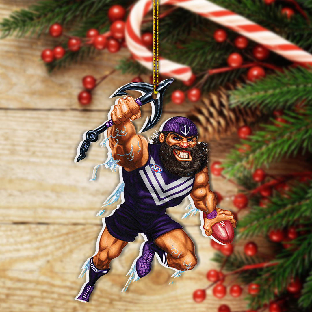 Christmas Ornament- Dockers Australian Football League No.2