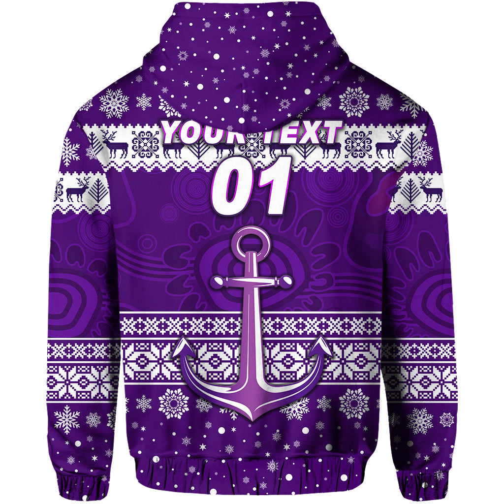 custom-personalised-fremantle-dockers-hoodie-freo-christmas-simple-style-white