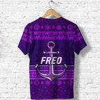 fremantle-dockers-t-shirt-freo-christmas-simple-style-purple
