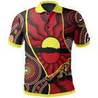polo-shirt-australia-aboriginal-dots-with-didgeridoo