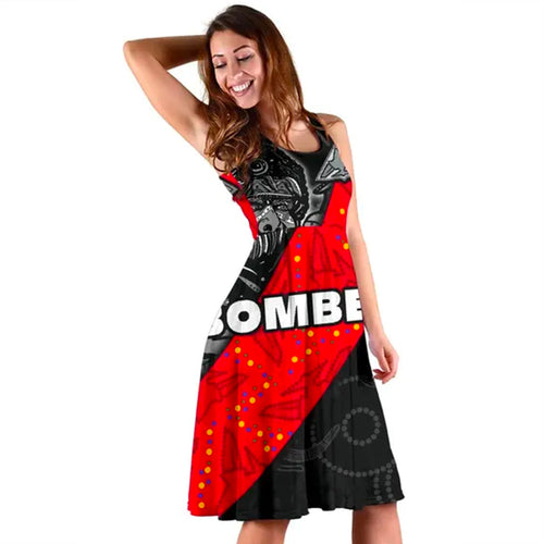 Bombers Naidoc Week Women's Dress Essendon Ingenious Spesial Version - Vibe Hoodie