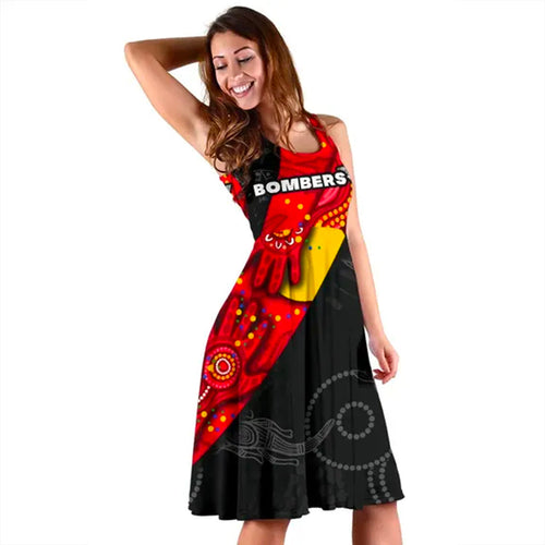 Bombers Naidoc Week Women's Dress Essendon Ingenious - Vibe Hoodie