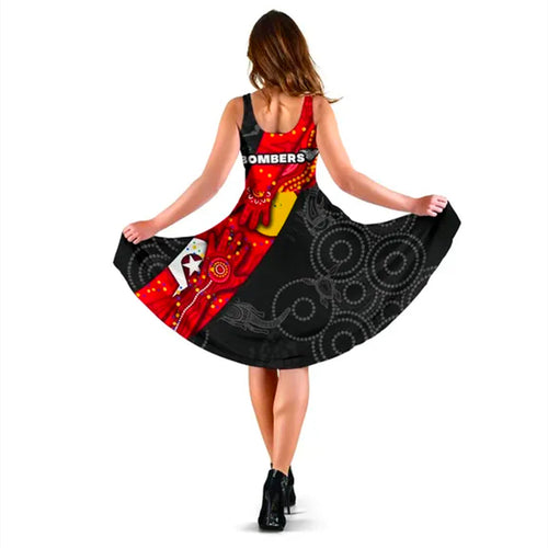 Bombers Naidoc Week Women's Dress Essendon Ingenious - Vibe Hoodie