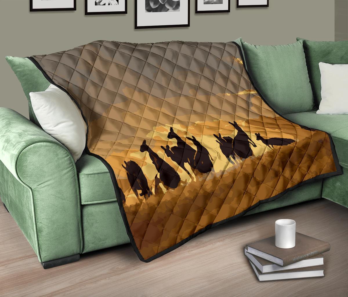premium-quilts-kangaroo-quilts-family-sunset-painting-ver02a