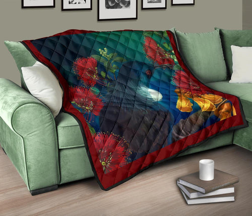 dreaming-tui-with-flowers-quilt