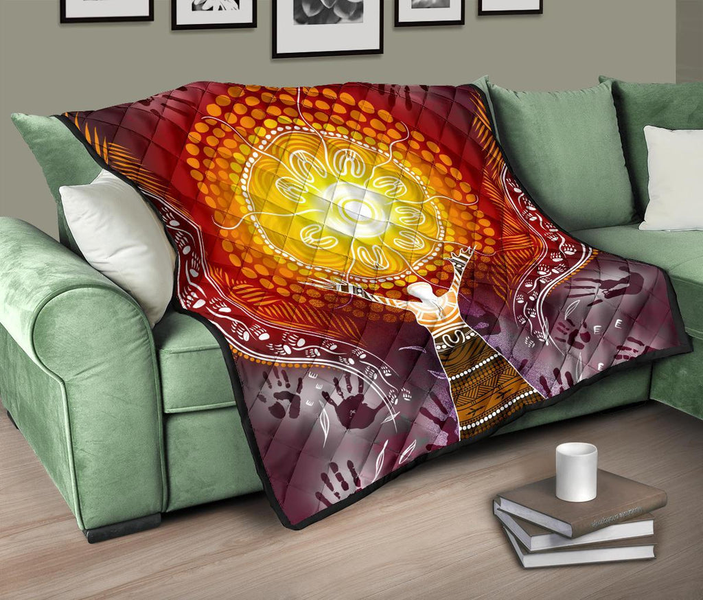 1saustralia-premium-quilt-australian-aboriginal-naidoc-week-because-of-her-we-can