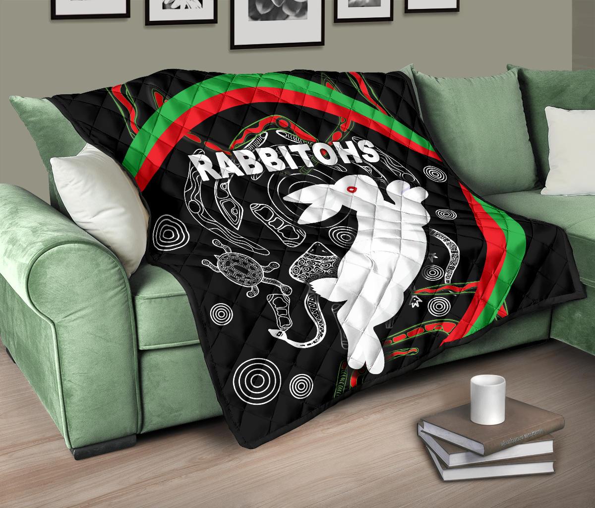 rabbitohs-premium-quilt-indigenous-mystery-vibes