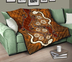 aboriginal-area-rug-indigenous-brown-lizard-and-white-snake
