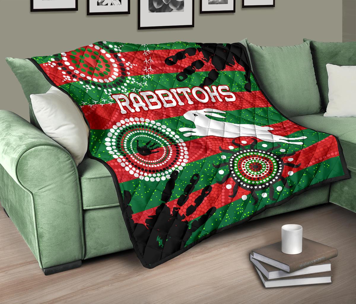 south-sydney-rabbitohs-indigenous-premium-quilt-country-style-no-1