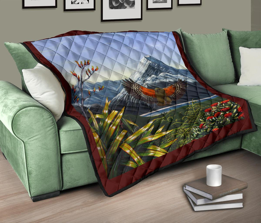 kea-bird-new-zealand-quilt