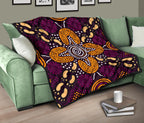 aboriginal-premium-quilt-flowers-dot-panting-art