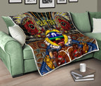 custom-text-the-land-owns-us-premium-quilt