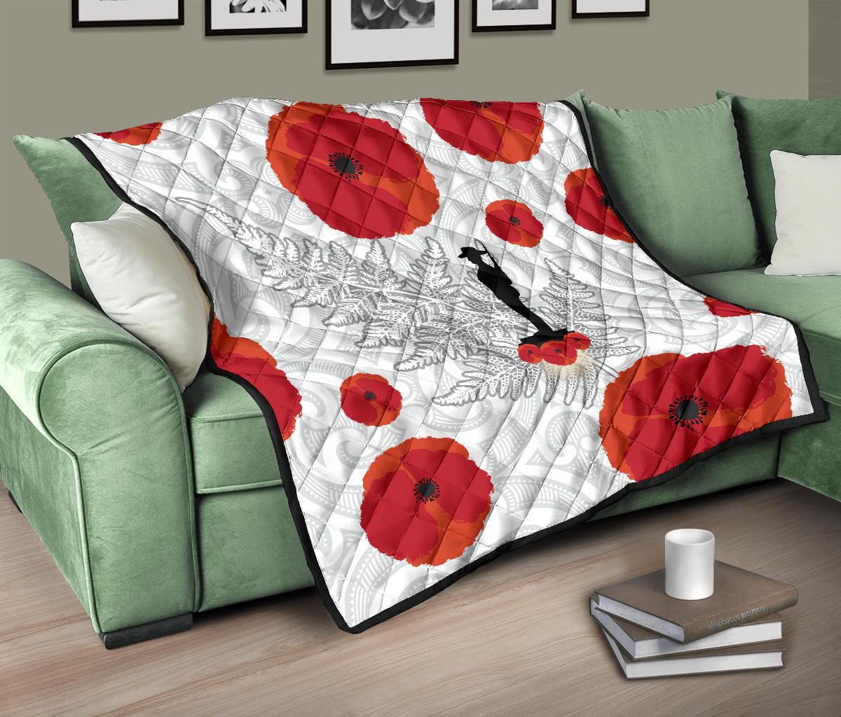 anzac-maori-premium-quilt-silver-fern-lest-for-get