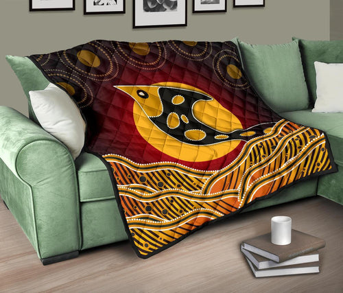 premium-quilt-aboriginal-dot-patterns-fish