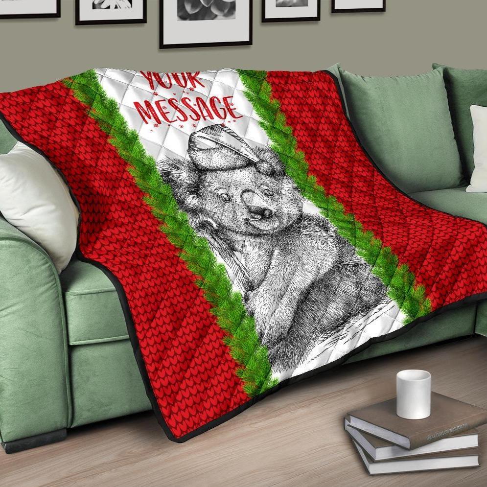 custom-christmas-premium-quilt-merry-christmas-koala