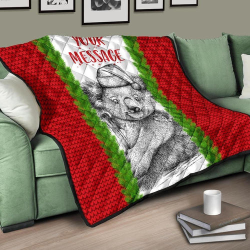 custom-christmas-premium-quilt-merry-christmas-koala