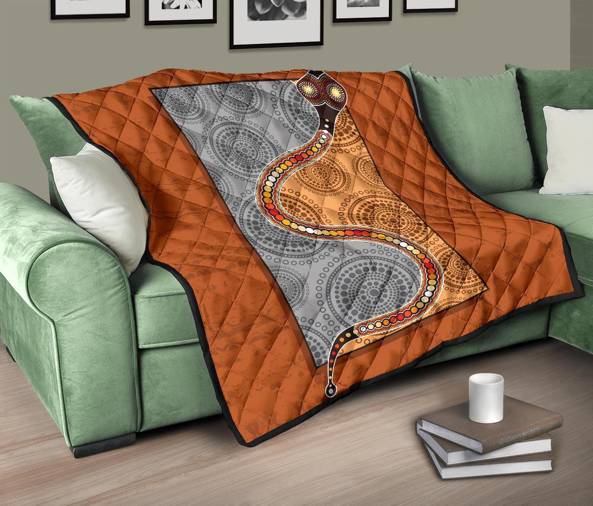 aboriginal-premium-quilt-indigenous-snake