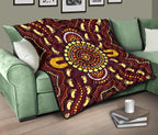 aboriginal-premium-quilt-indigenous-circle-footprint