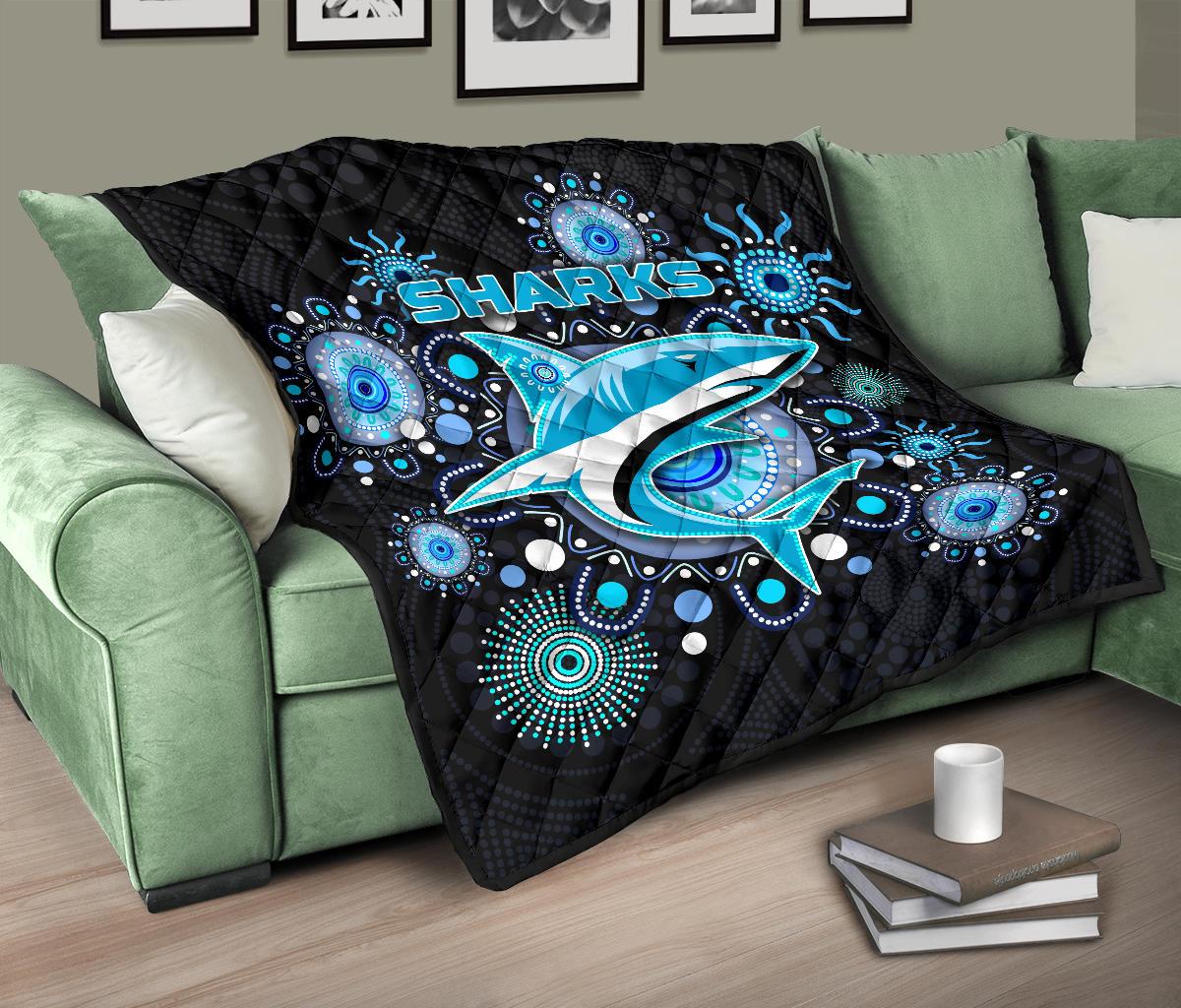 cronulla-premium-quilt-sharks-indigenous