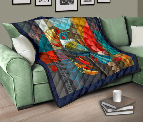 tui-bird-art-design-quilt