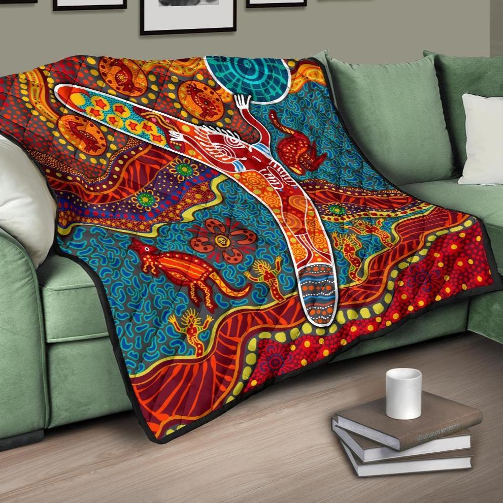 aboriginal-premium-quilt-indigenous-boomerang
