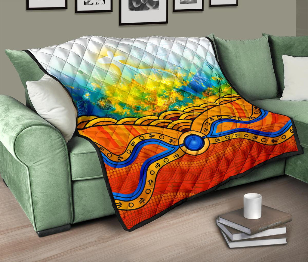 aboriginal-premium-quilt-australia-kangaroo-sky