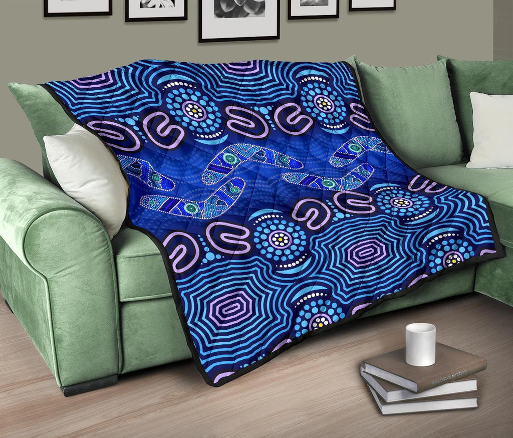 aboriginal-premium-quilt-boomerangs-and-dot-painting-art-ver02