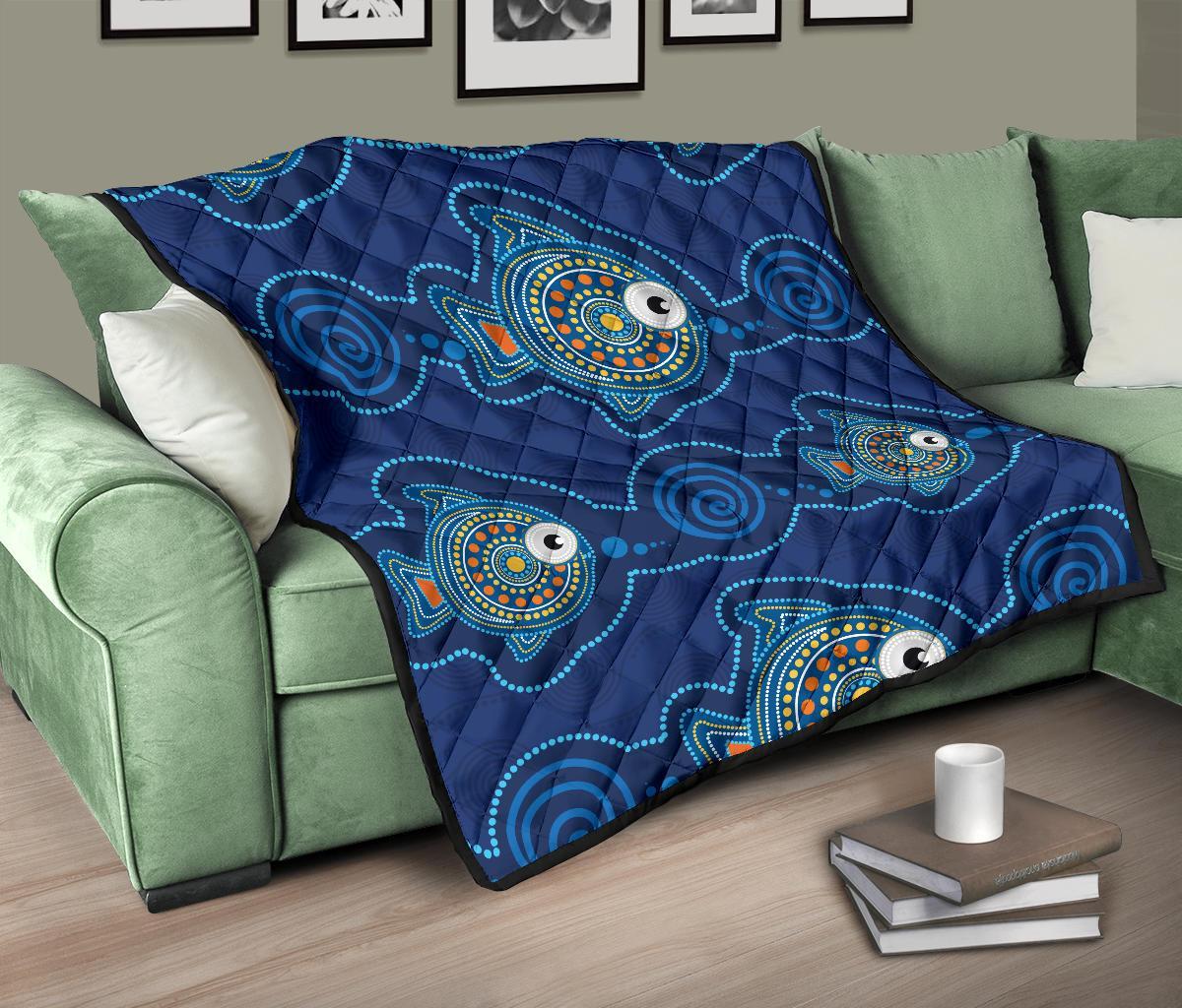 aboriginal-premium-quilt-indigenous-turtle-patterns