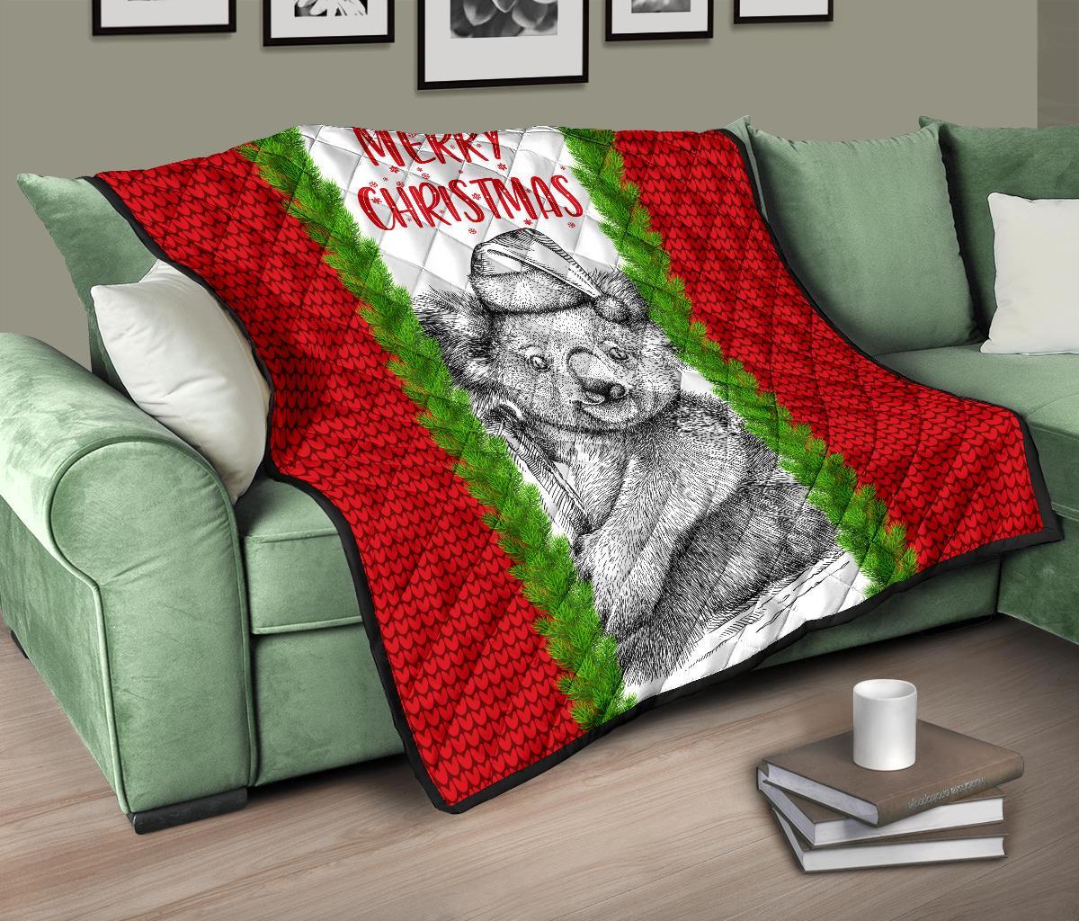 christmas-premium-quilt-merry-christmas-koala