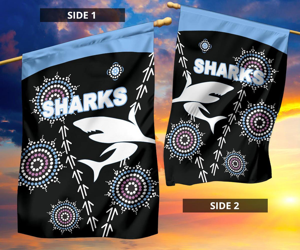 cronulla-flag-sharks-simple-indigenous-black