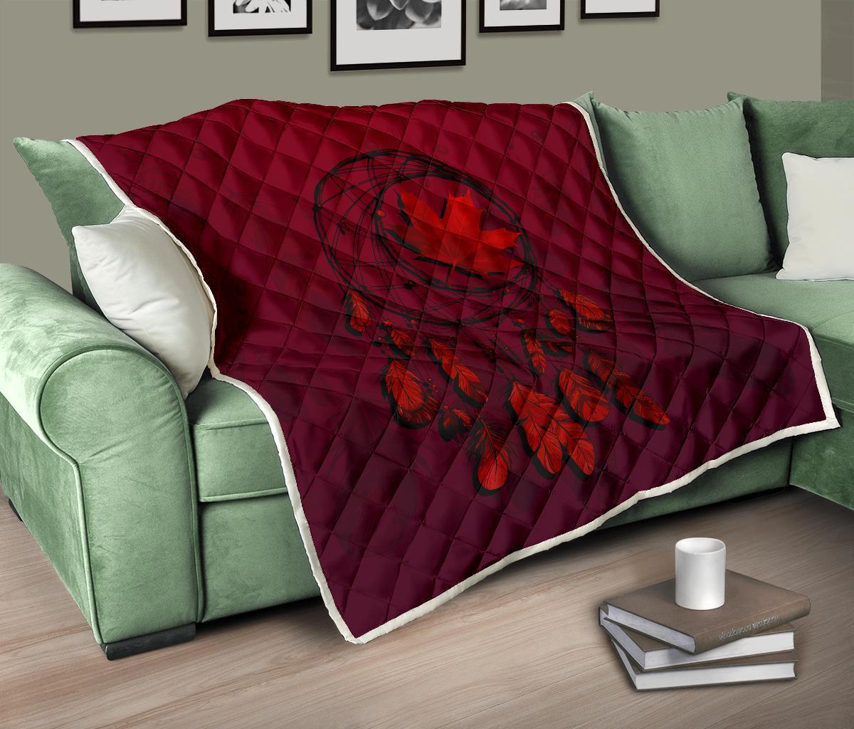 canada-maple-leaf-dreamcatcher-premium-quilt