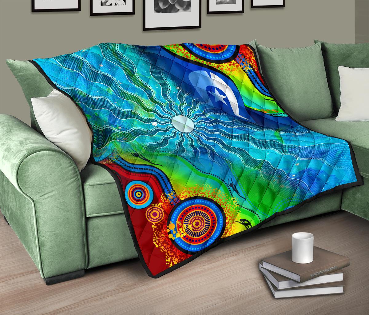 premium-quilt-torres-strait-islanders-flag-with-aboriginal-patterns-quilt