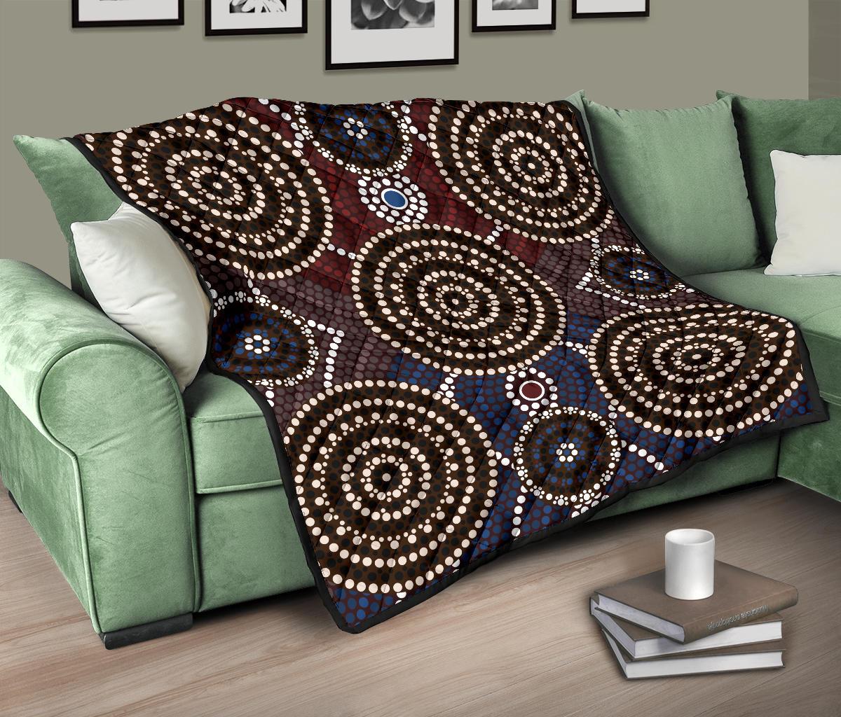 premium-quilts-aboriginal-dot-painting-quilts-ver8