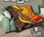 1saustralia-premium-quilt-australian-aboriginal-dot-painting-sun-and-lizard
