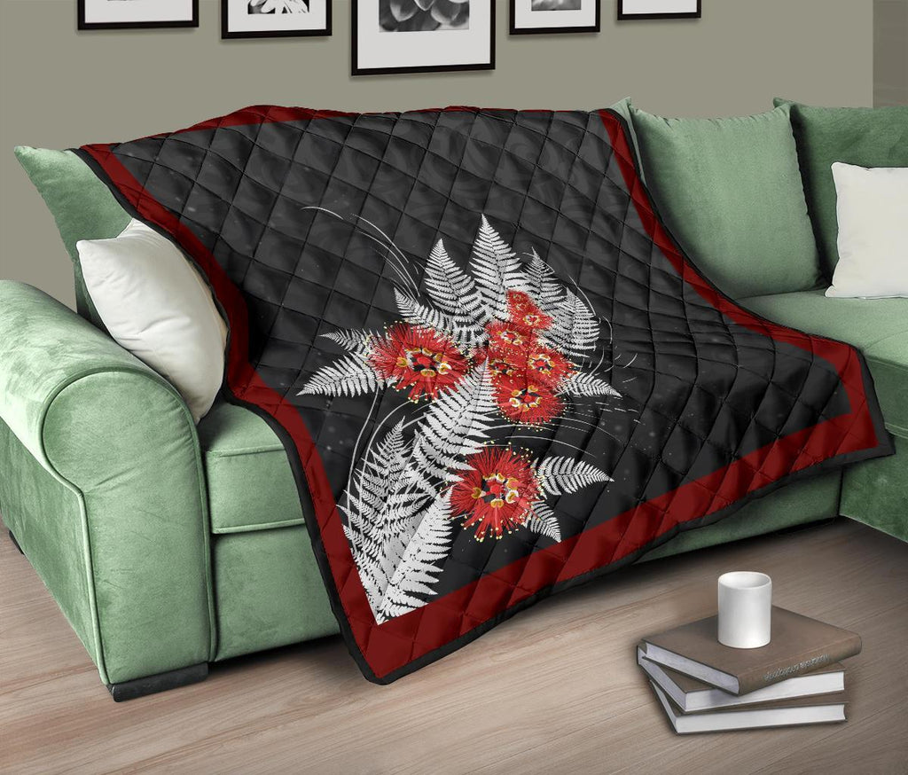 silver-fern-with-pohutukawa-quilt