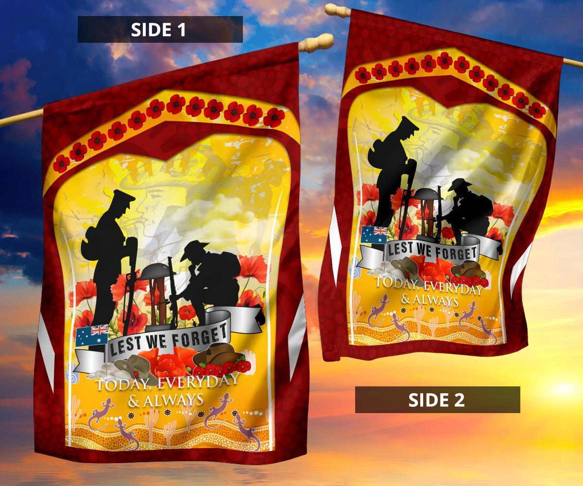 anzac-flag-lest-we-forget-aboriginal-version