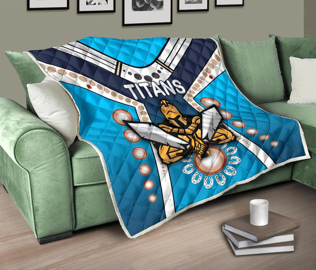 gold-coast-premium-quilt-titans-gladiator-simple-indigenous